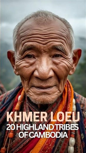 Who Are the Khmer Loeu People of Cambodia? 🌿 | #shorts #tribalworld