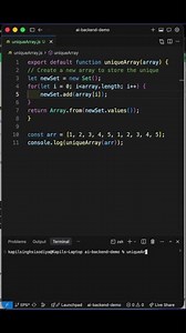 Remove Duplicates from a JavaScript Array in 1 Line 🤯 | Set Trick