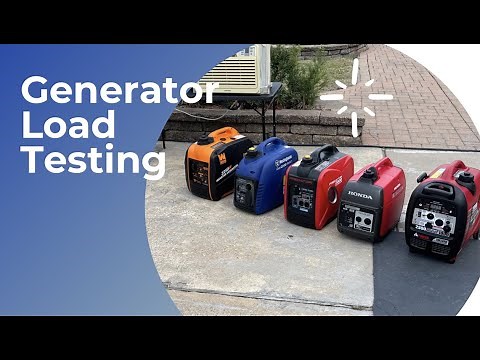 Top 5 Inverter Generators Load Testing 2000w Generators (Generator Review)