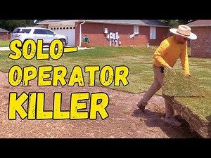 Just Mow Lawns? Or Learn HOW to Install Sod and Landscape