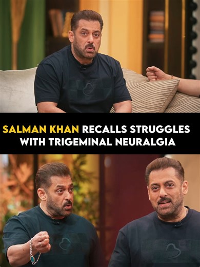 1M views · 16K reactions | Salman Khan recalls struggles with trigeminal neuralgia #SalmanKhan #salmankhanfans | Filmy 360 | Facebook