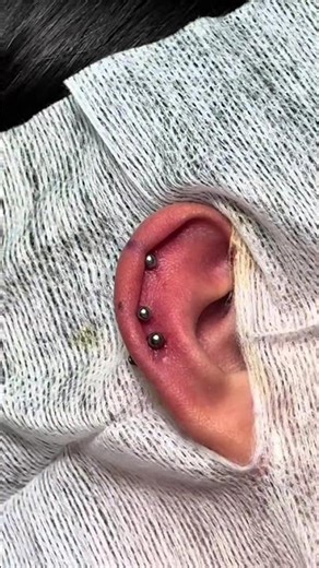 Triple helix care you need.Base Labs Spray keeps healing clean. #PiercingAftercare