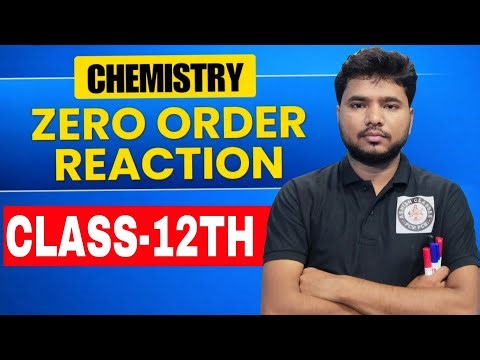 Zero order reaction| Class-12th| Chemistry