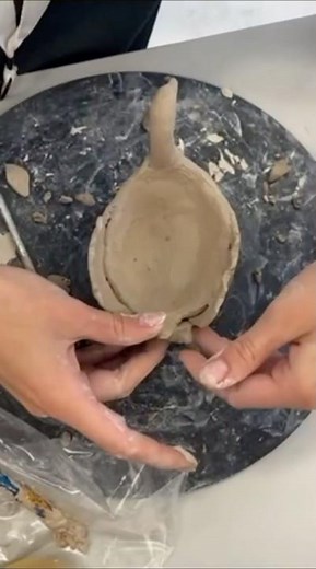 DIY Clay Swan 🦢 | Easy Step-by-Step Pottery Tutorial #potterytutorial