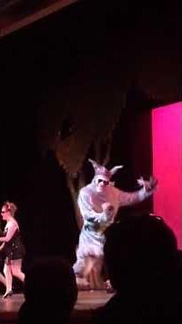 John Devereaux as Donkey in Shrek: The Musical 🫏 #shrek #actorslife #theatre #musicals