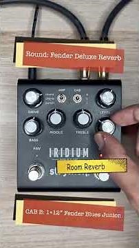 Strymon Iridium Amp cab sim test