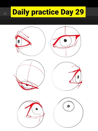 Practice Drawing Realistic Eyes