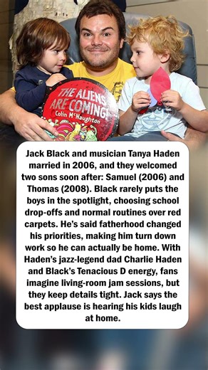 Jack Black’s Private Dad Life