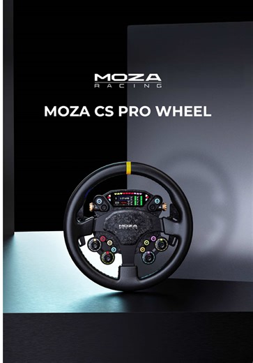 Introducing CS Pro Steering Wheel for Serious Sim Racers