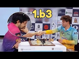 Hikaru Nakamura Suprised Magnus Carlsen With 1.b3 Opening!