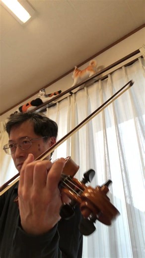 【ヴァイオリン】利根の舟歌 古関裕而作曲 in h moll violin