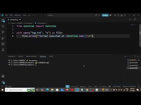 🚀 Run Python Scripts Automatically Even While You Sleep! | Task Scheduler + Python
