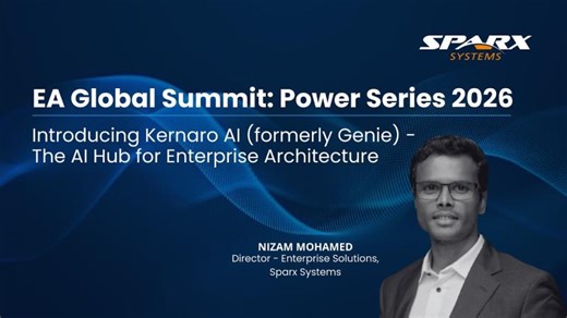 Introducing Kernaro AI (formerly Genie) – The AI Hub for Sparx Systems EA | EA Global Summit Session | Sparx Systems