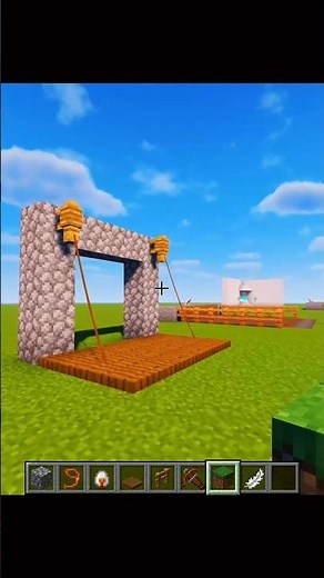 Stop Building Boring Gates! (Minecraft Tutorial) 🚫🏗️ #minecraft