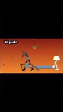 pyramid head stick figure by me, walk testing #animation #sticknodes #oc #skibiditoilet #stickman