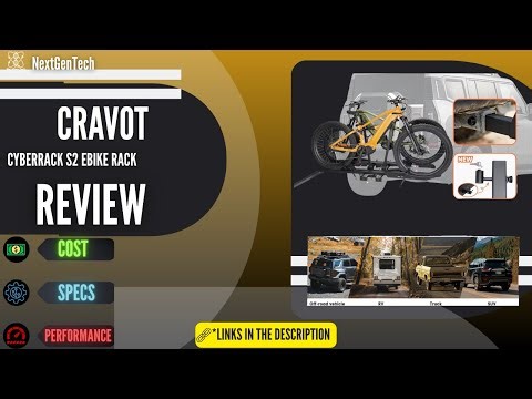 CRAVOT CyberRack S2 Review | 300 lb e-Bike Rack That Handles Heavy Duty Bikes