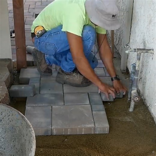 Full Backyard Remodel Set Pavers Like A Pro | DIY & Crafts