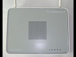 O2 Wireless Box III/TG585n as WLAN AP using Configuration Wizard