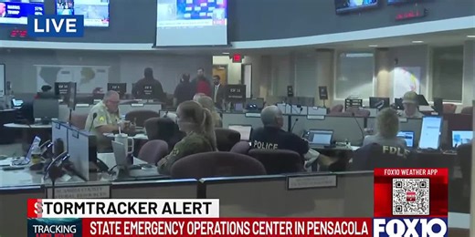 Florida Emergency Operations Center moves from Tallahassee to Pensacola ahead of Helene