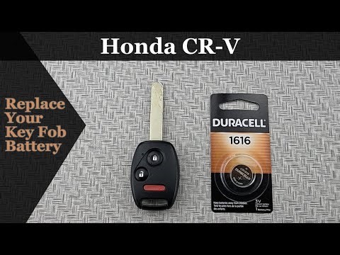 How to DIY Replace or Change a 2007-2013 Honda CR-V Key Fob Remote Battery