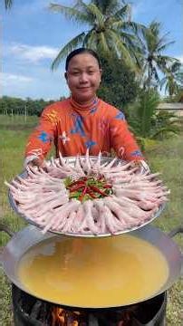Fried chicken feet recipe #delicious #food