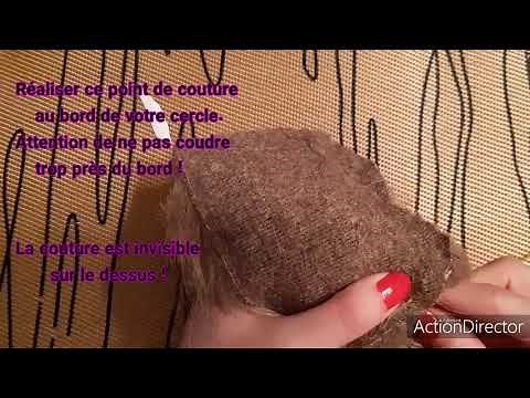 Fabriquer un pompon avec de la fausse fourrure !