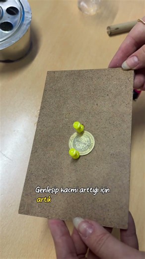 Expansion and contraction experiment #expansionandcontraction