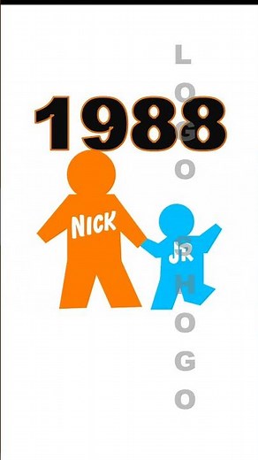 Nick Jr Logo Evolution #nickelodeon #nickjr #kids