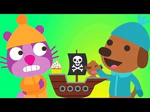 Sago Mini Boats - Kids Explore Sea with Sago Mini Boats - Kid's App HD Playthrough