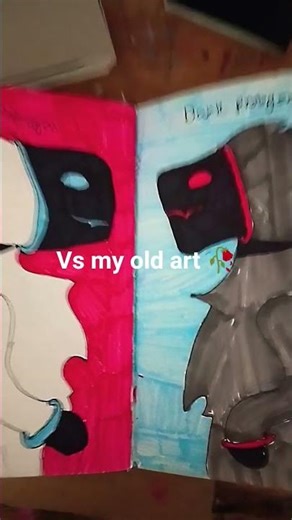 imma go bleach my eyes out after seeing that drawing 🥲 #art #oldart #traditionalart