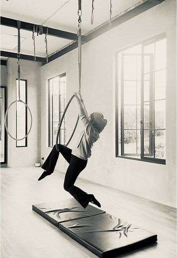 First time doing hoop 🩰