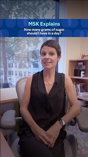 How Many Grams of Sugar Should I Have in a Day? | MSK Explains #sugar #healthtips #shorts #cancer
