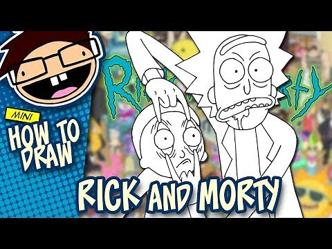 How to Draw RICK and MORTY (Rick and Morty) | Narrated Easy Step-by-Step Tutorial