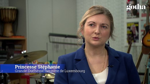 Entretien exclusif avec la princesse Stéphanie, Grande-Duchesse héritière du Luxembourg: 'L'art fait partie intégrante de la nature humaine' - RTBF Actus