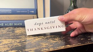 4-sided Wooden Holiday Countdown Block - Etsy