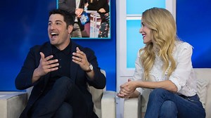 Jason Biggs and Jenny Mollen talk about game show 'My Partner Knows Best'