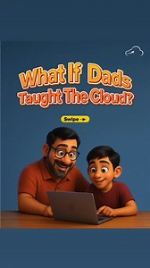 Warning: Dad-style cloud training just dropped. This Father’s Day, we imagined what it’d be like if dads taught the cloud - tough love, strong values, and lifelong lessons. Here’s to one of the first teachers we ever had. Happy Father’s Day. #happyfathersday #fathersday❤️ #cloudtraining #dadlove #cloudcertification #lifelessonsfromdad | CloudThat