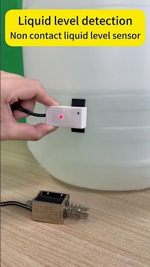 High and low water level detection device - non-contact water level sensor