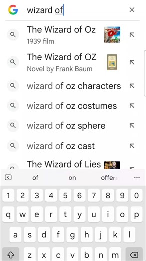 Google Fun Type in 'Wizard of Oz' and tap the red shoes. | DisneyFamilyMadness | Facebook