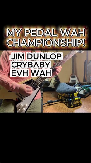 【MY PEDAL WAH CHAMPIONSHIP!】7 PEDAL SHOOTOUT/80'S JEN CRYBABY SUPER & MORE #crybaby
