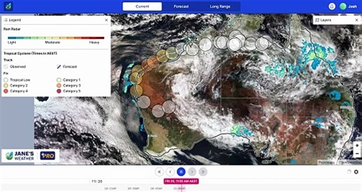 WA Latest Weather Forecast Video