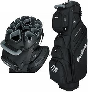 MacGregor MACLOCK Ultimate Divider System Cart Bag with 14 Way Organizer Divider Top and Individual Club Locking Slots