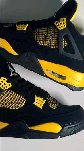 Jordan 4 Yellow Thunder ⚡️ THIS COLORWAY IS CRAZY