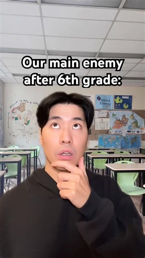 Our main enemy after 6th grade 🫠