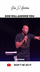 36K views · 4K reactions | When you find out God will answer you, you will stop being depressed about people who won’t give you answers. He shall call upon me, and I will answer him: I will be with him in trouble; I will deliver him, and honour him Psalms 91:15 KJV Watch the replay of “Won’t He Do It” on Keion Henderson TV YouTube Channel. | Keion Henderson | Facebook