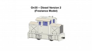 On30 - Diesel Version 2 With Bachmann Streetcar Mechanism - Etsy Australia
