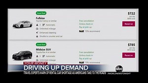 116K views · 204 shares | DRIVING UP DEMAND: Rental car companies who cut their fleets drastically during the pandemic are now struggling to keep up with soaring demand as more Americans hit the road. Deirdre Bolton reports.https://abcn.ws/3vgMURX | ABC World News Tonight with David Muir | Facebook