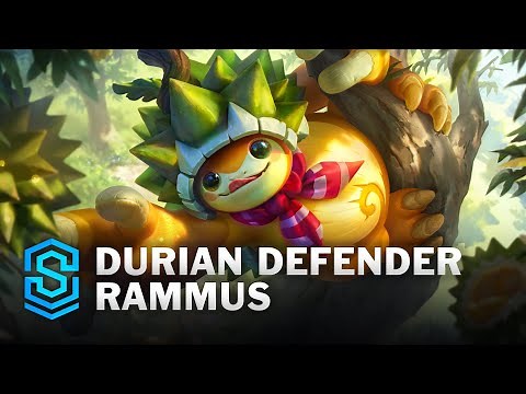 Durian Defender Rammus Skin Spotlight - League of Legends