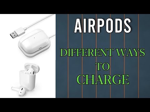 Charging your Airpods with phone?!?! Different ways to charge your Apple Airpods