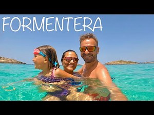 FORMENTERA : day trip to cristal clear and turquoise waters | Drone & GoPro TRAVEL VLOG | June 2022